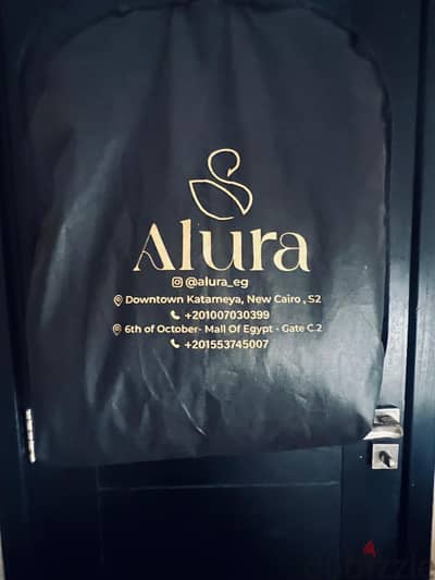 Authentic Alura Designer Evening Dress