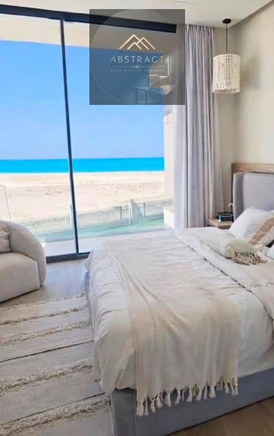 تاون هاوس Sea View من كل غرفة  بخصم 35% متشطبة بالكامل في راس الحكمة الساحل الشمالي بالقرب من فوكا باي وهاسيندا