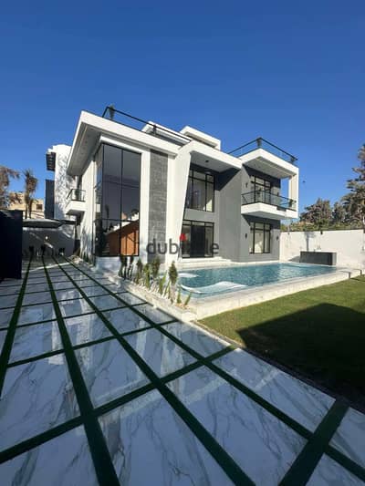 فيلا للبيع مسجله عقد ازرق تصميم مودرن