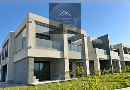 فيلا مستقلة فاخرة في جزيرة خاصة مغلقة بفيو على البحيرة بتشطيب كامل مع مقدم 5% وتقسيط على 8 سنين في لا فيستا رأس الحكمة - مرحلة لاجونا