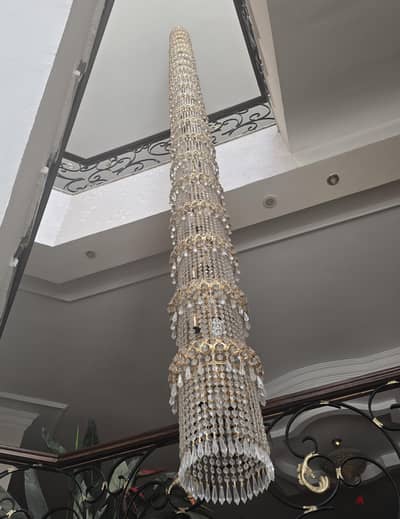 chandelier special made كريستال