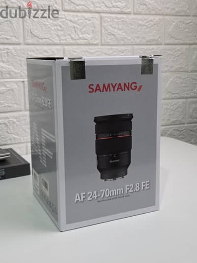 Samyang AF 24:70  F/2.8 استعمال بسيط زي الجديدة بعلبتها