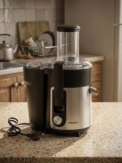 عصارة فواكه تورنادو 800 وات CJ-800T ستانلس - حالة ممتازة