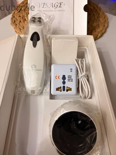 جهاز شد الوجه وتنظيف البشرة Physio Radiance Vis للتجاعيد 4في1 ( جديد )
