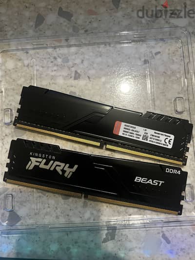 16 Gb Kingstone Fury Beast 2x8 Ram kit