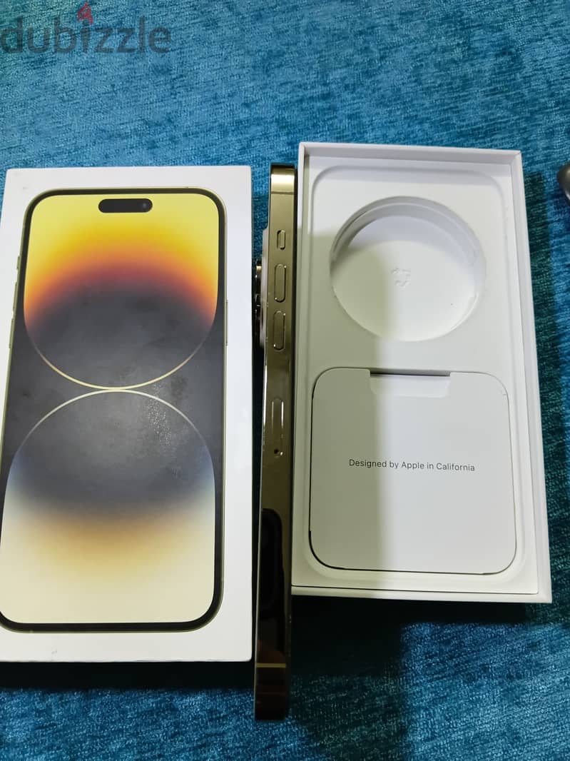 Iphone 14 pro max Gold 2
