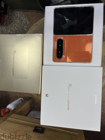 Huawei Pura X Max 5G dual sim 1TB Orange كالجديد