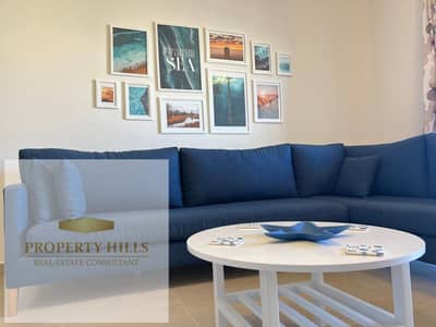 Chalet for Sale Fully Finished 3 Bedrooms Open Sea View in Marsa Baghush Village Sidi Heneish Best Location North Coast