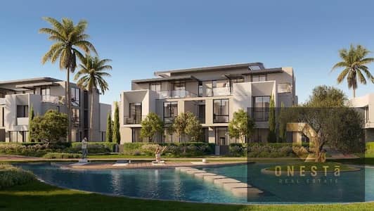 فيلا للبيع بخصم 25% فيو مميز & بحري  في كمبوند كين ريزيدنس _ KIN Residence القاهرة الجديدة  تقسيط  يصل الي 10 سنوات بجوار الرحاب