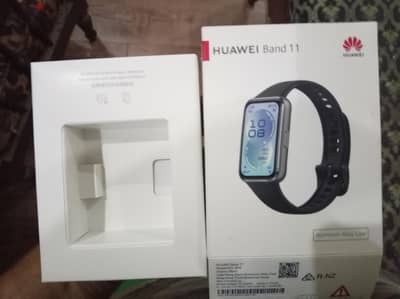Huawei band 11 aluminum along case black & silver