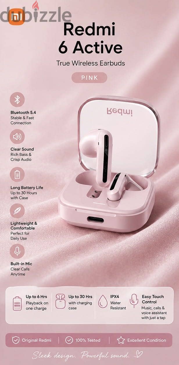 Redmi buds 6 active 1