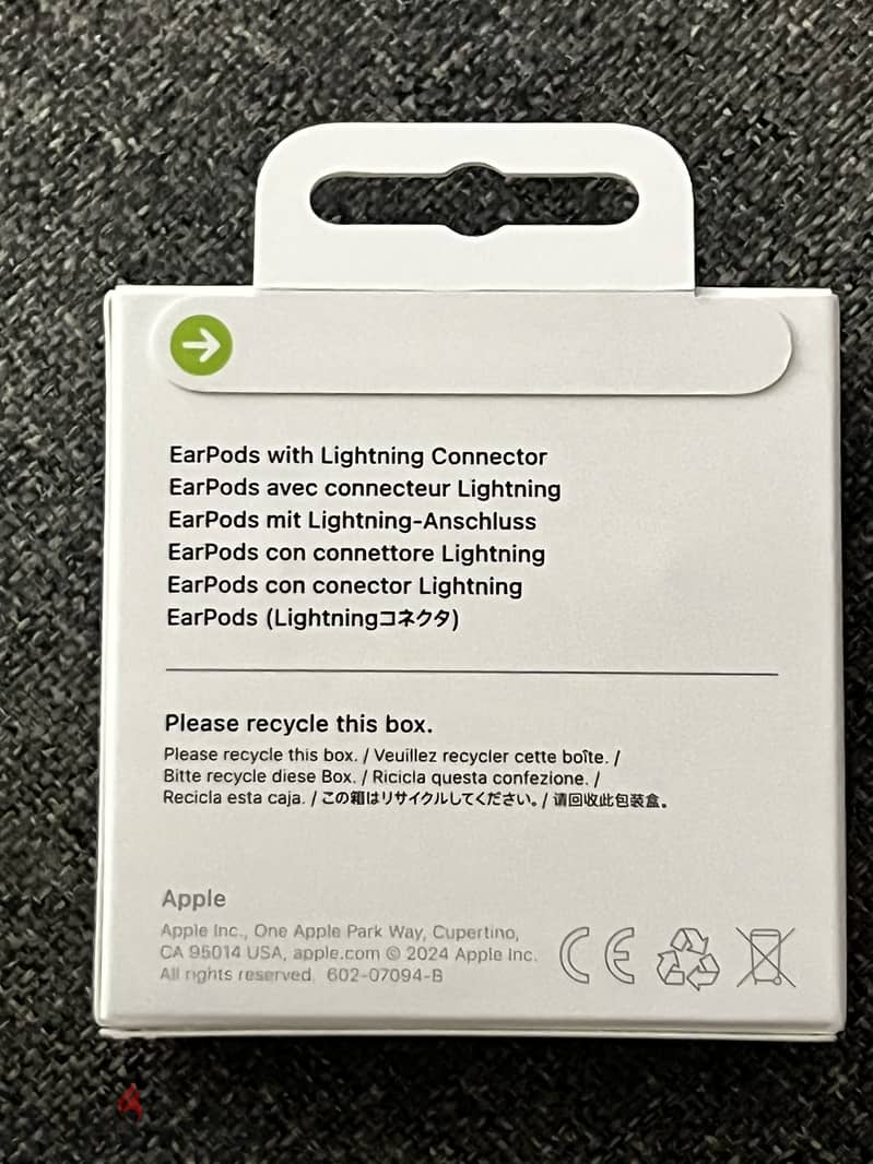 Lighting apple earphones original 1