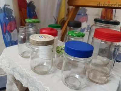 برطمانات ازاز و بلاستيك بكل الأحجام