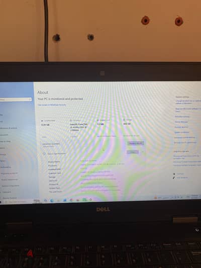 لابتوب ديل جيل رابع i5 يعني سريع جدا