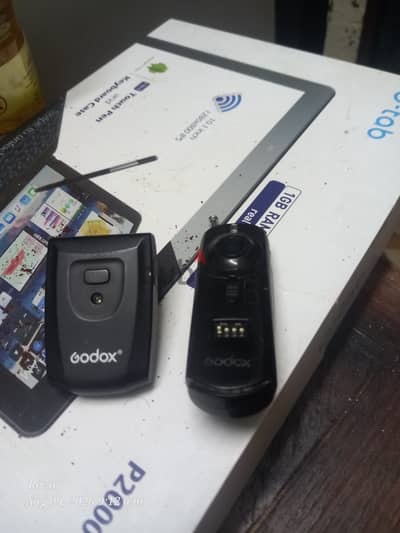 : "تريجر جودوكس Godox RT-16 (مرسل + مستقبل) بحالة ممتازة