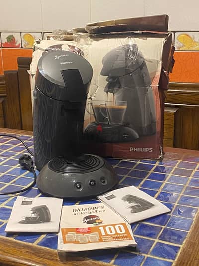 Phillips Coffe machine ماكينة قهوة جديدة فيليبس سنسيو
