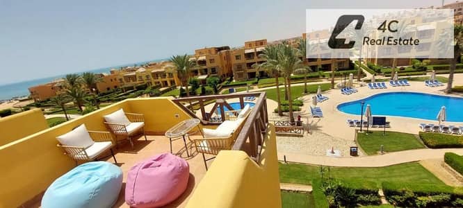 شاليه للبيع بالفرش و الاجهزه -استلام فوري - برايم لوكيشن- اوبن فييو - بسعر لا يقارن في ماونتن فيو العين السخنه for sale in mountain view - ain sokhna