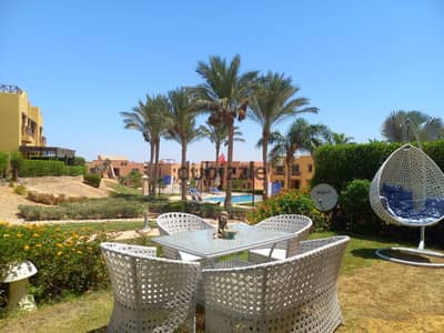 chalet with a garden Furnished 3-beds view pool for sale in Mountain View Sokhna