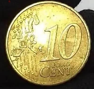 عمله 10 سنت يور نادر جداااا حاله ممتازه عمله 10 سنت يور نادر جداااا حاله ممتازه