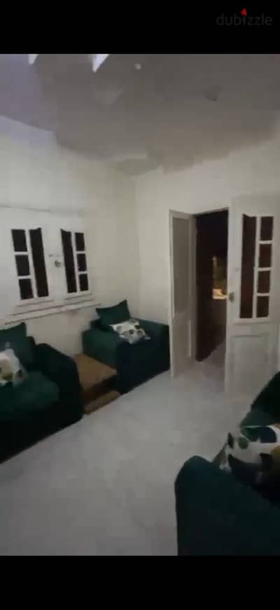 Furnished apartment for rent three rooms required 6000