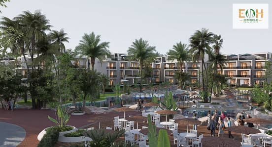 Book a 85 m² unit with smart design and a pool view