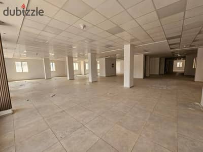 For Rent - Administrative Headquarters 950m² Licensed | Main Nasr Road, prime location directly on Nasr Road, inside an administrative building, suitable for the main headquarters of companies, banks, and major clinics.