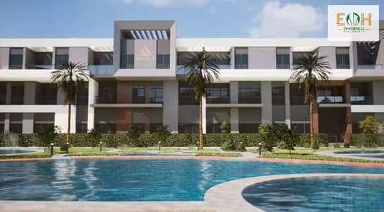 Own a 1-bedroom 65 sqmon El Inter Road in the heart of Mubarak 6 villas, .
