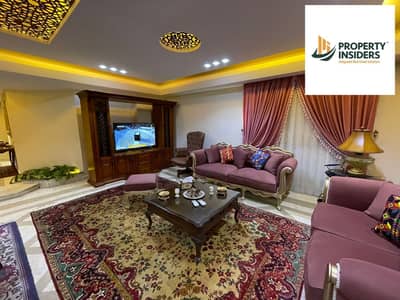 3-bedroom furnished apartment for rent in Mohandessin, near Lebanon Square
