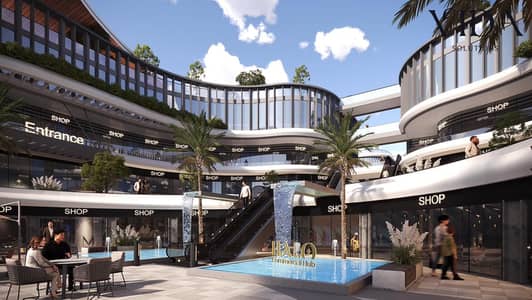 Retail Shop for Sale – 84 sqm on Central Street Directly Next Wadi Degla 6 October Halo Mall with 1% Down Payment and Installments Up to 10 Years