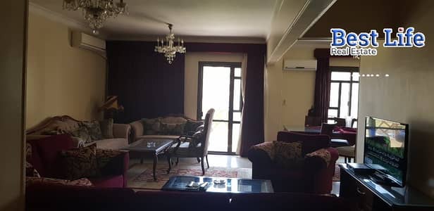 Apartment for Sale in Al Rehab 1 | Phase 5 | 129 Sqm | Wide Garden View | 3 Bedrooms | 2 Bathrooms | Elevator | EGP 7.7M