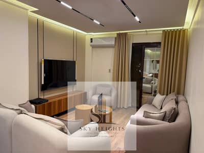 Apartment for rent in Phase 5 of Al Rehab, 90 sq m, 2 bedrooms, 1 bathroom, first occupancy, ultra super lux finishing, next to Mall 2, Gateway, servi