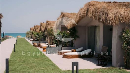 Chalet 2beds Fully finished for sale under market price over 10 years installments in lyv Next to Mountain view Ras El Hekma and azha north coast
