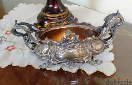 جاندنيرة (أو بونبونيرة) نحاسية عتيقة طراز الروكوكو 1900