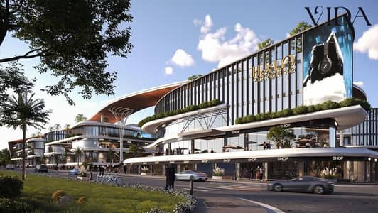 Retail Shop for Sale – 216 sqm on Central Street Directly Next Wadi Degla 6 October Halo Mall with 1% Down Payment and Installments Up to 10 Years