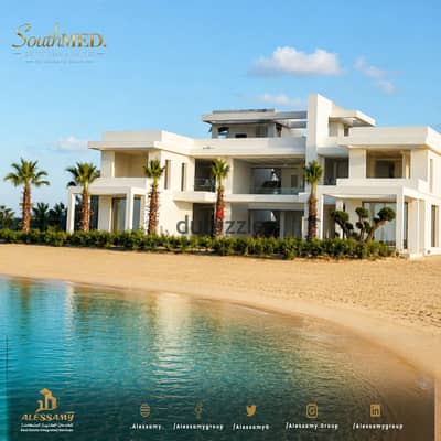 Twin villa for sale with convenient installments over 12 years in SouthMED Egypt