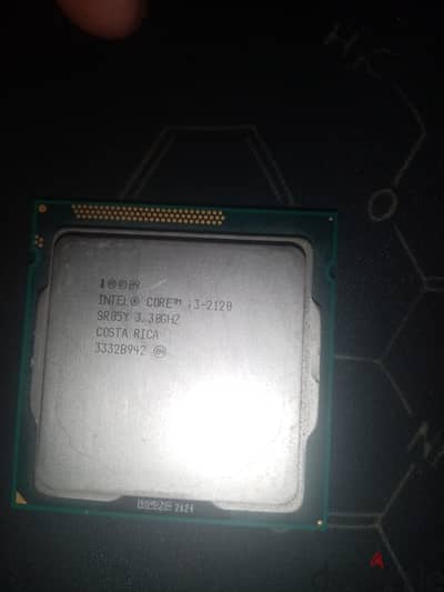 بسروسيسور مستعمل Intel Core I3-2120 معاه مروحه