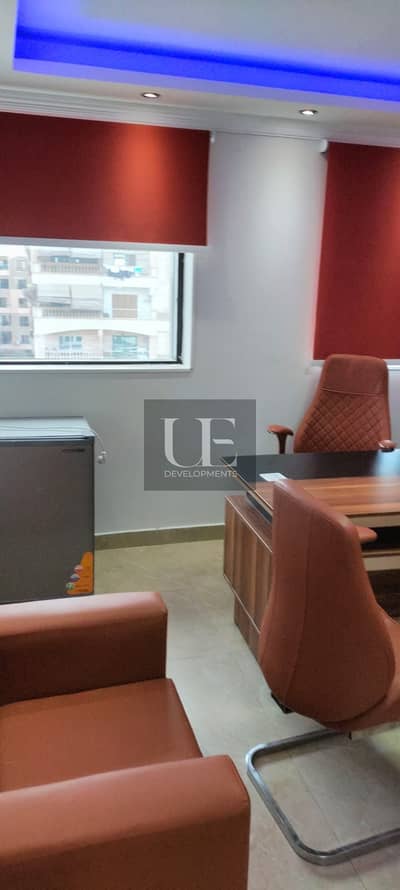 Office for rent fully furnished with Ac in Egypt medical center mall in Nasr city 9th district 3 no. from shinzo aby axis