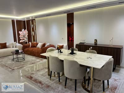 A furnished 145 sqm apartment for rent in Hyde Park Compound, Fifth Settlement, located directly on 90th Street.