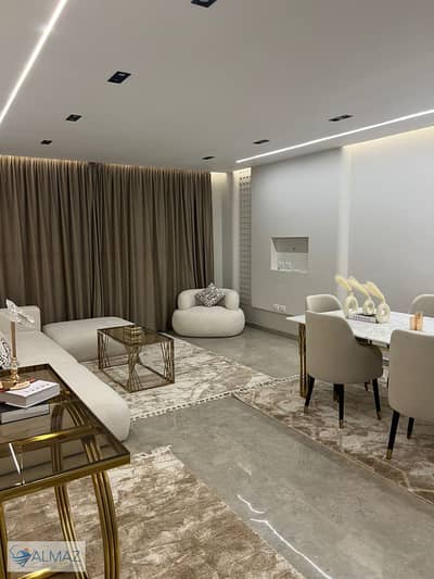 Furnished apartment for rent in Hyde Park Compound, Fifth Settlement, 167 sq m, near main roads.