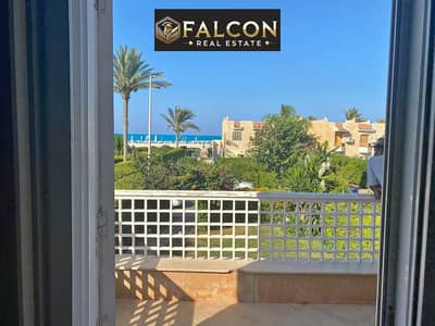 Chalet for sale with a down payment, with a panoramic view of the lagoon, in Marina 8, in a prime location in the heart of El Alamein,