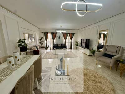 Fully furnished apartment for rent in Rehab City – Phase 7, very prime location next to the Eastern Market. Area: 162 m², 3 bedrooms, 3 bathrooms