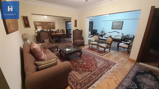 A very special view in Dokki, 200 sq m, fully furnished and air-conditioned, available for annual rent.