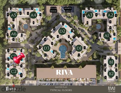 Fully finished apartment 140 meters, 3 rooms in the most prestigious compound with complete services.