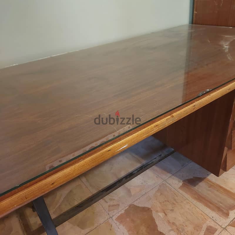 Big Wooden Desk 1