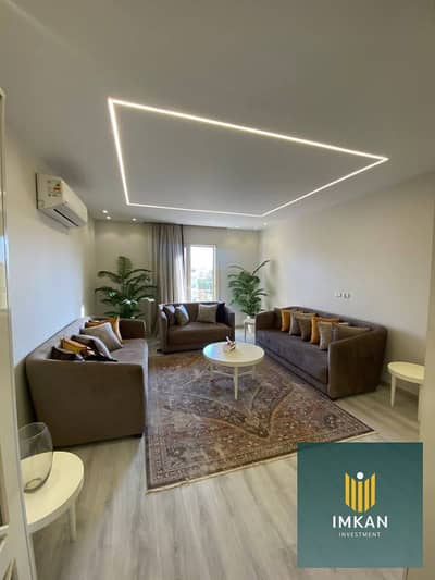 A "super-lux" finished apartment is available for sale in the Regents Square compound, Fifth Settlement, Cairo, at a special price with a long-term in