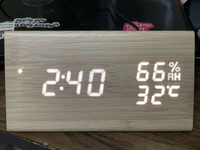 Smart Wood Alarm - منبه خشبي ذكي