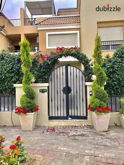 Villa in Sarai at the price of an apartment, a quick sale opportunity. Own a villa with an area of 212m² + a private garden inside a living compound, walled off from Madinaty.