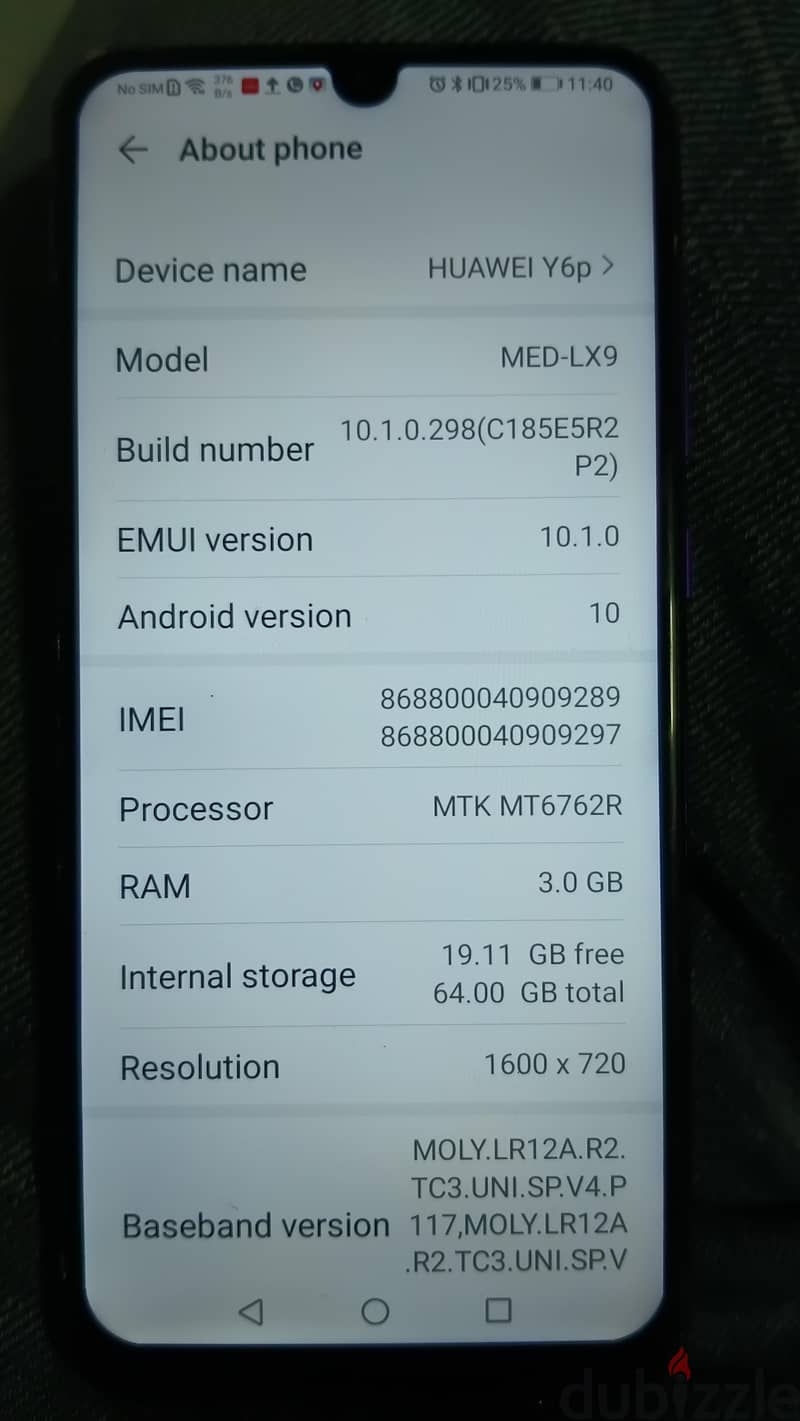 Huawei  Y6P 8