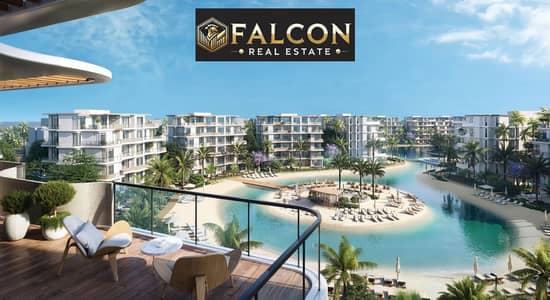 Panoramic sea view from the highest point in the project, open andof the sea, luxury finishing inside Sea Shore Hyde Park on the North Coast