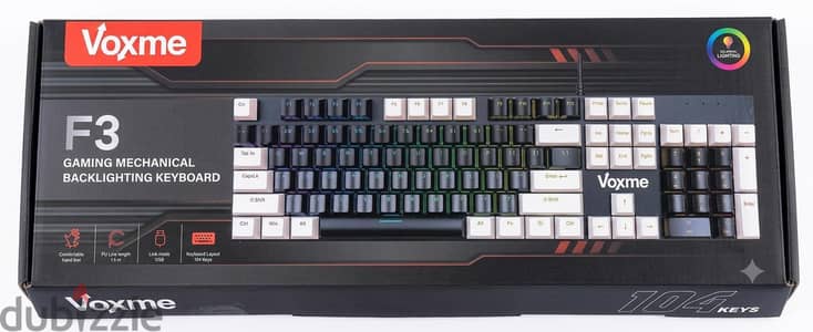 Voxme F3 Gaming Mechencial Keyboard.